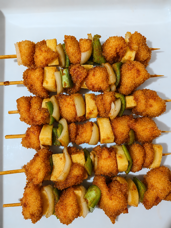 Espetos de peixe ( 6 espetos)