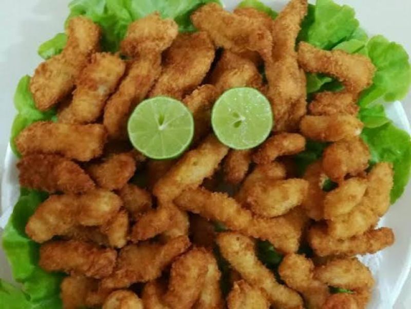 Porção de corvina com batata completa